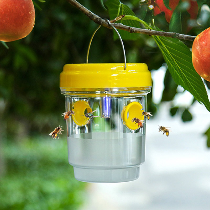 Smart Garden Lighting System - Solar Powered Fruit Fly Traps Garden