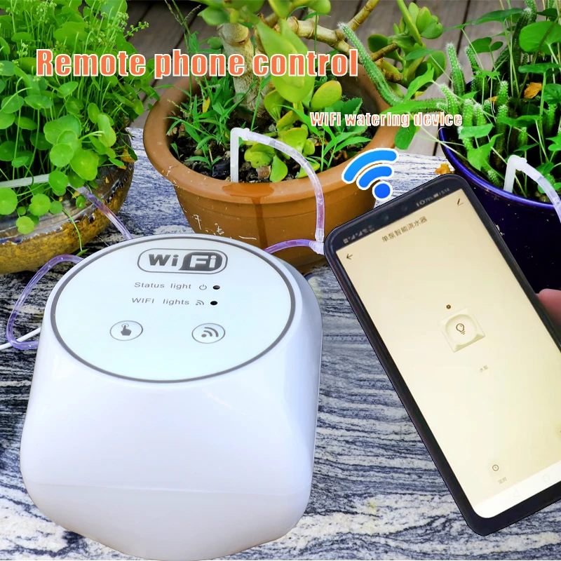 Smart Garden Refill - Wifi garden automatic drip irrigation controller