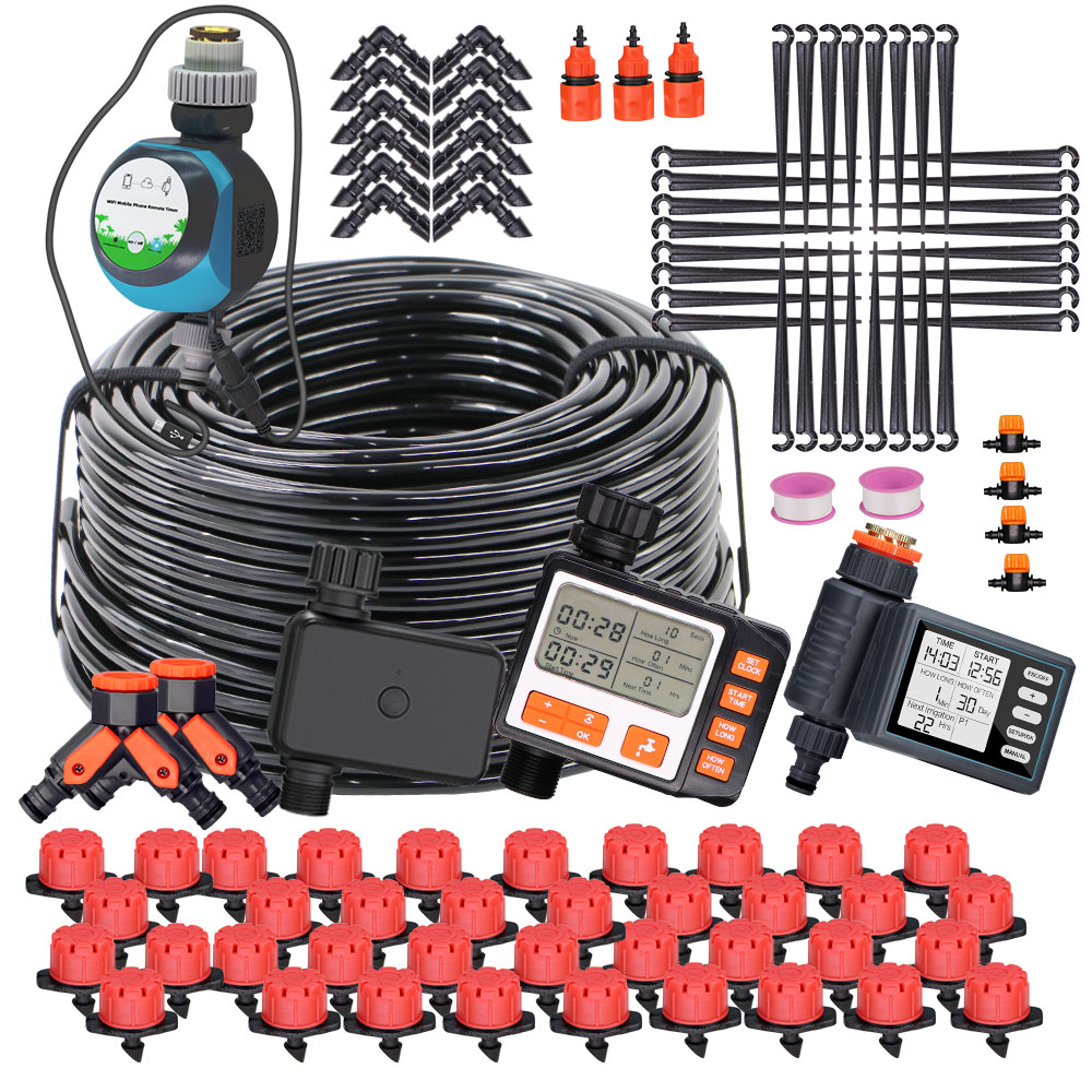 Smart Garden Project - 50-5M 1/4'' Hose Adjustable Drippers Automatic