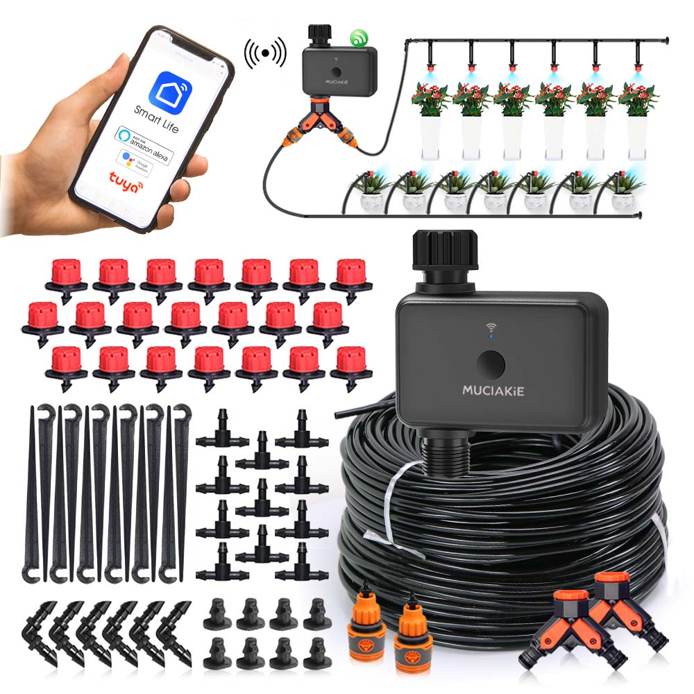 Smart Garden Project - 30-10m Garden Dual-band WiFi Timer Irrigation
