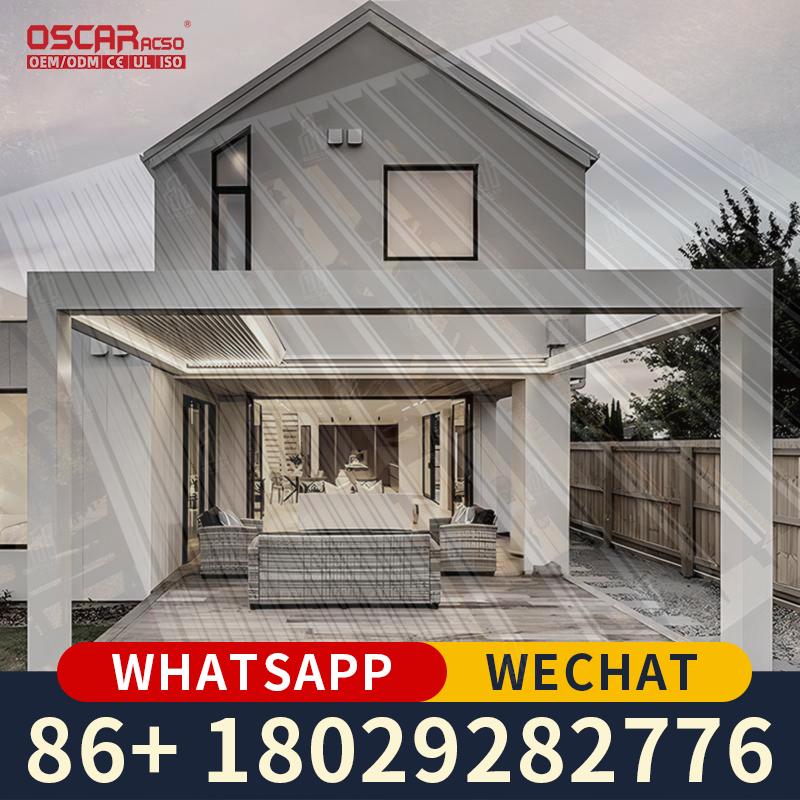 Smart Garden Design - 4x3M 3x4M Modern Aluminum Pergola for