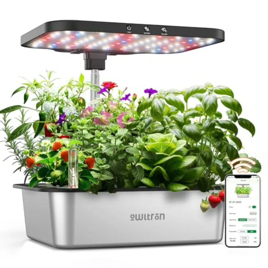 Smart Garden Construct - Indoor herb garden kit with 15