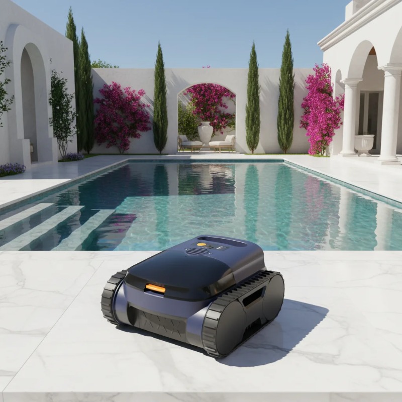 Smart Garden Usa - Airo Cordless Robotic Pool Cleaner with