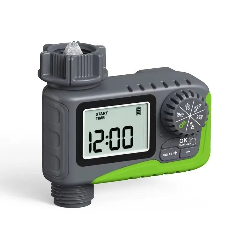 Smart Garden Construct - Premium Digital LCD Irrigation Timer -
