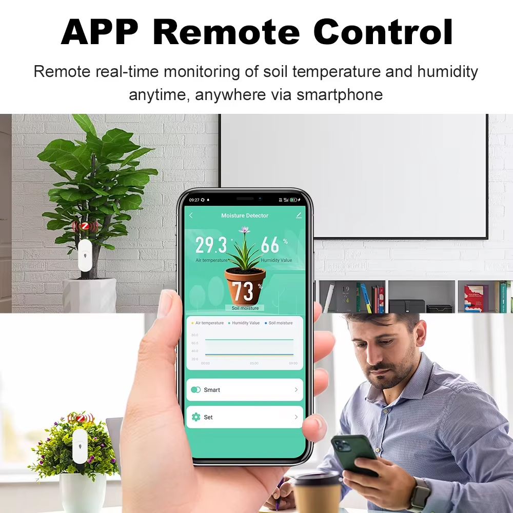 Zigbee Soil Moisture Sensor Hu - Smart Soil Sensor recension och pris