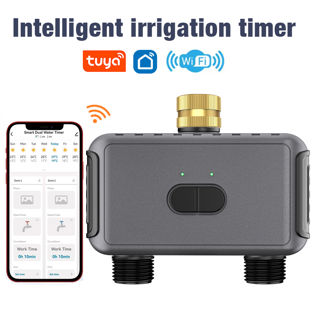 Tuya WiFi Water Timer Smart 2  - Smart Garden Refill recension och pris