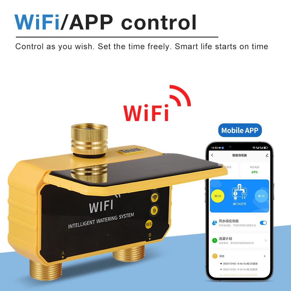 1/2/4 Outlets Garden Solar Irr - Smart Garden Monitoring System recension och pris
