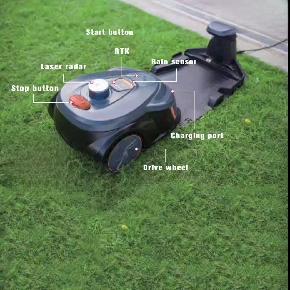 Smart Wireless Robot Lawn Mowe - Smart Garden Weed recension och pris