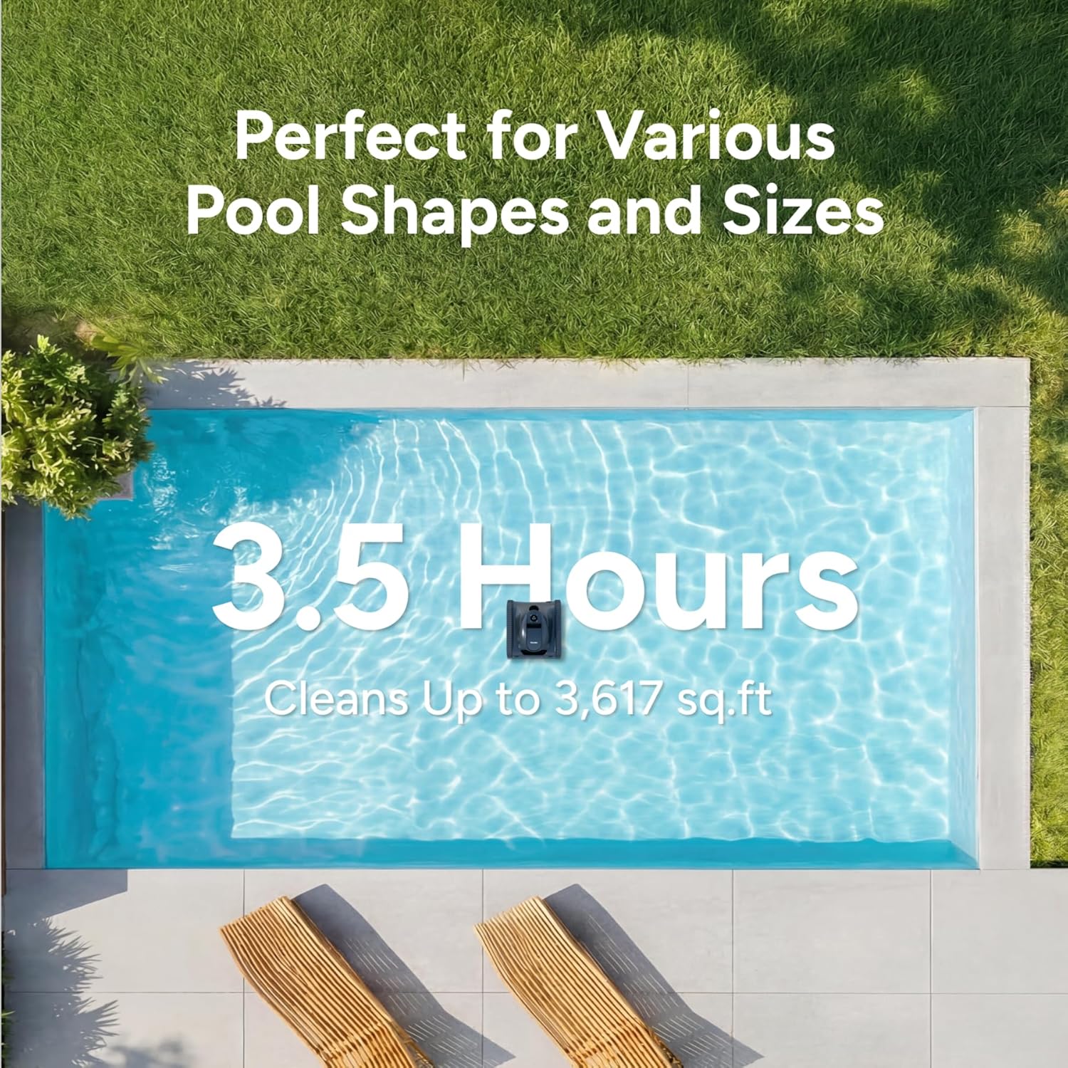 Robotic Pool Cleaner KN Series - Smart Garden Usa recension och pris