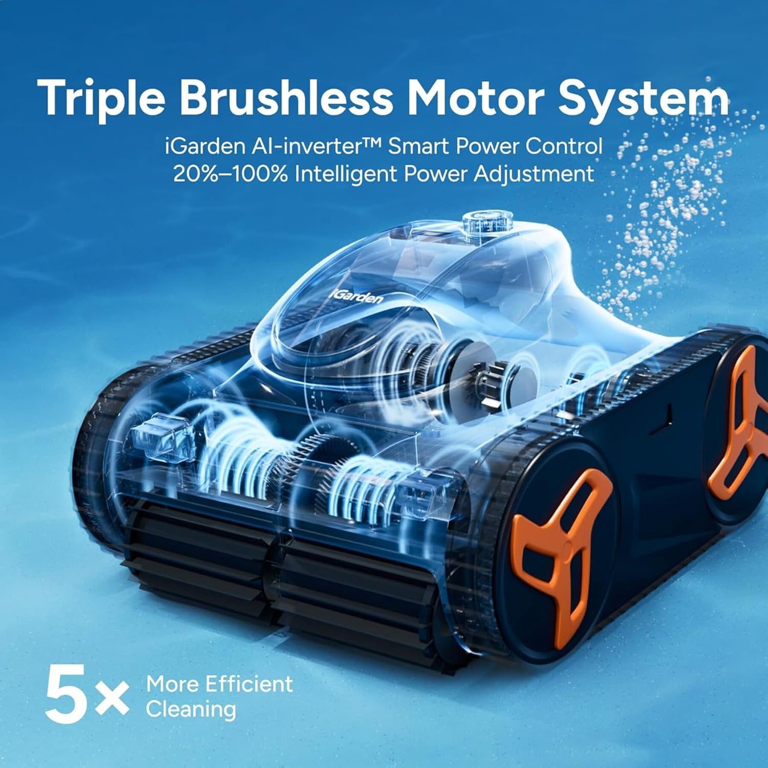Robotic Pool Cleaner KN Series - Smart Garden Usa recension och pris