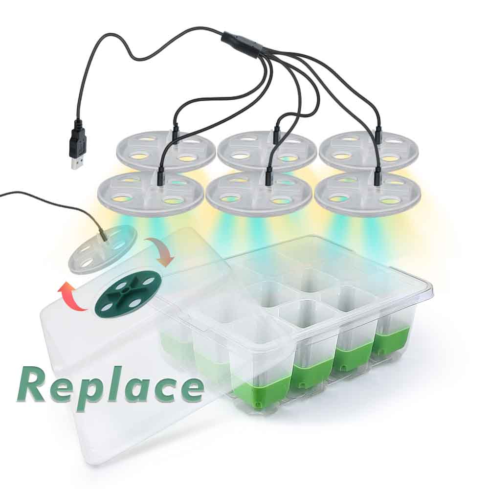 LED Grow Light Seedling Starte - Smart Garden Lighting System recension och pris