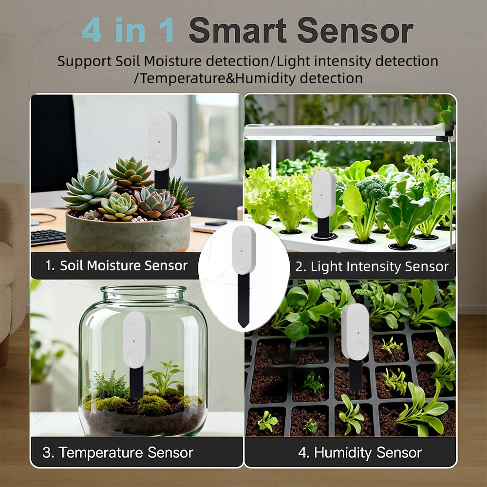 4in1 Zigbee Soil Moisture Temp - Smart Soil Sensor recension och pris
