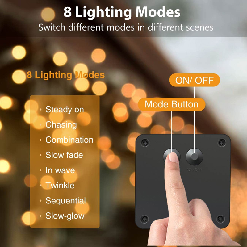 Solar LED String Lights Outdoo - Smart Garden Lighting System recension och pris