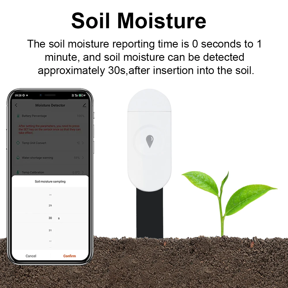 Tuya Zigbee Temperature Humidi - Smart Soil Sensor recension och pris