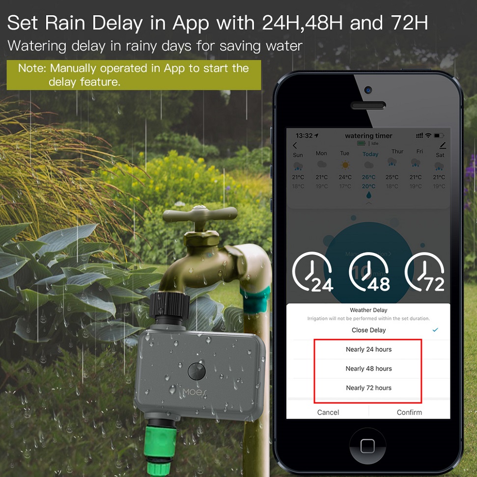 BLuetooth Valve Garden Waterin - Smart Garden Refill recension och pris