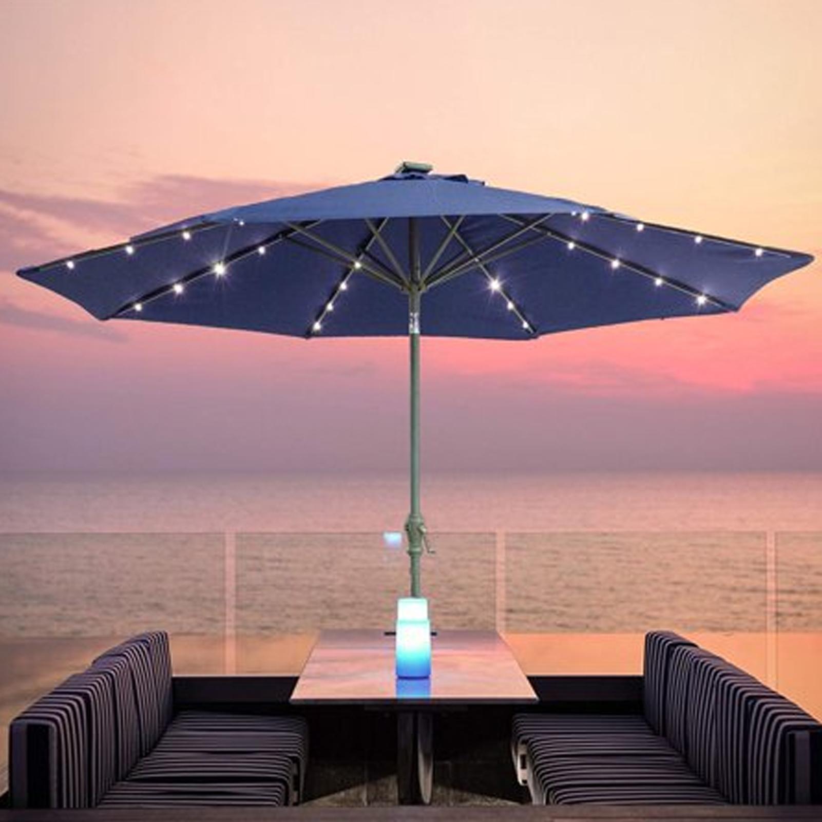 Solar Umbrella String Light 10 - Smart Garden Lighting System recension och pris