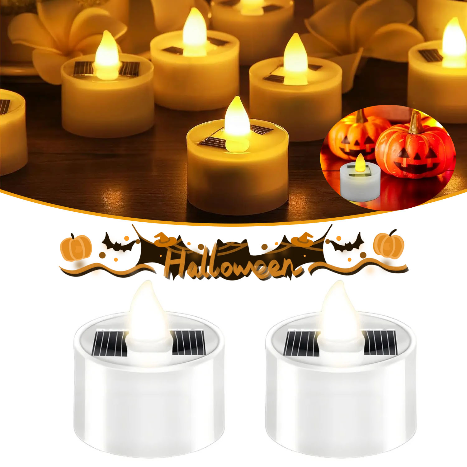 1-10PCS Outdoor Solar Tea Ligh - Smart Garden Lighting System recension och pris