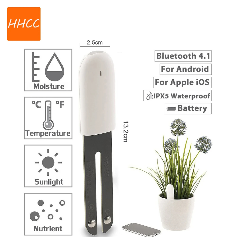 HHCC Smart Flower Flora Monito - Smart Soil Sensor recension och pris