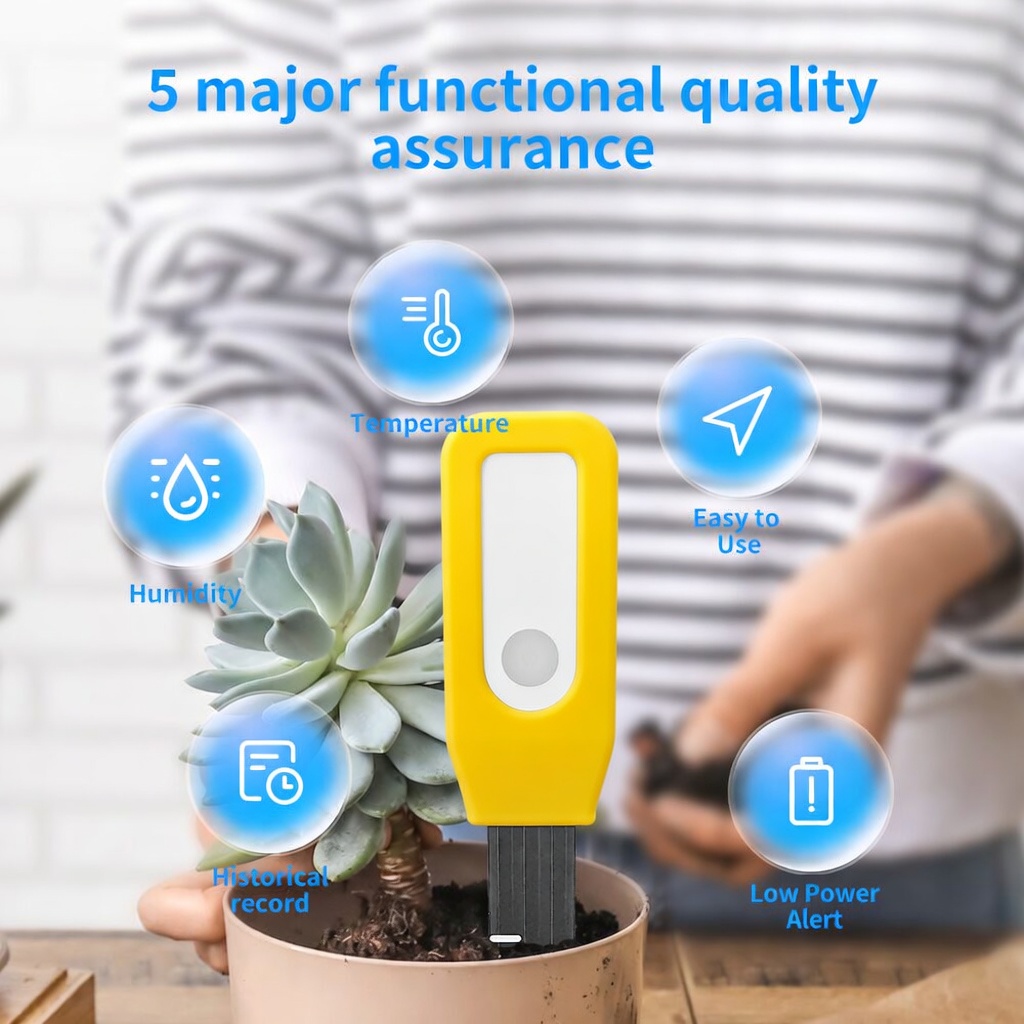 Tuya WiFi Soil Temperature and - Smart Soil Sensor recension och pris