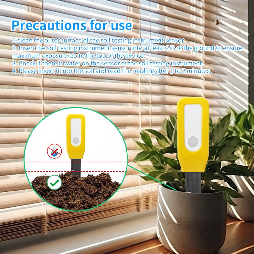 Tuya WiFi Soil Temperature and - Smart Soil Sensor recension och pris