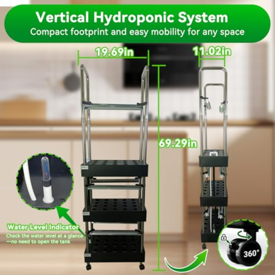 Indoor hydroponics growing sys - Smart Garden Lighting System recension och pris