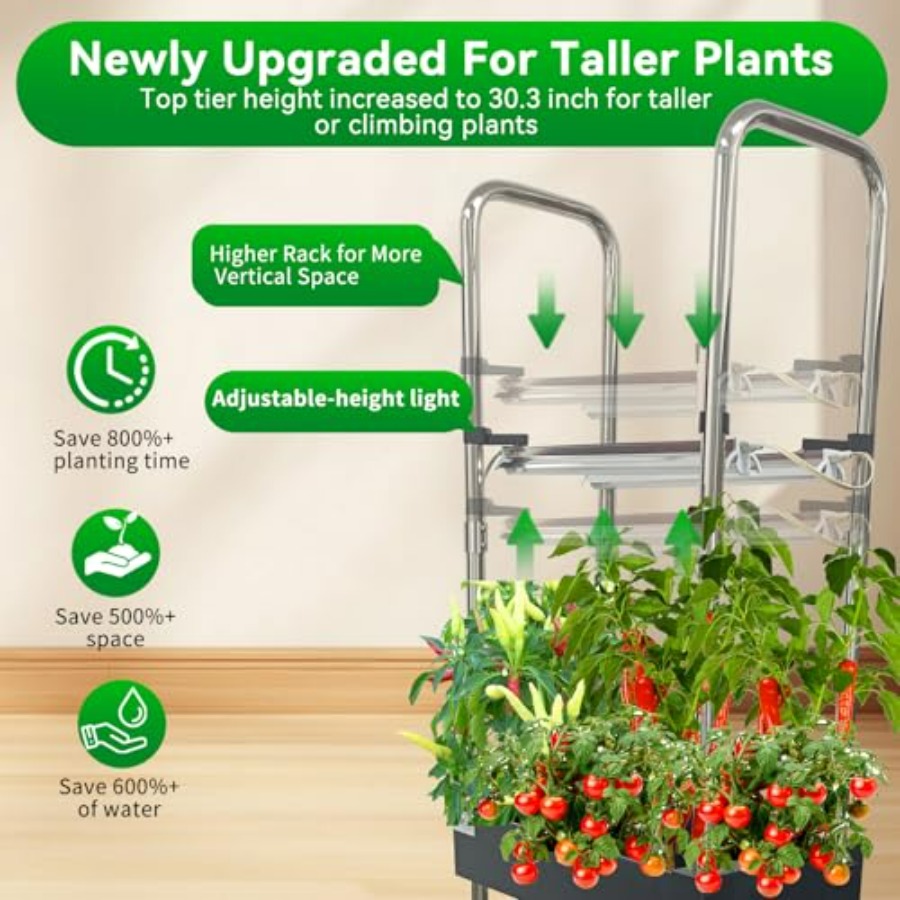 Indoor hydroponics growing sys - Smart Garden Lighting System recension och pris