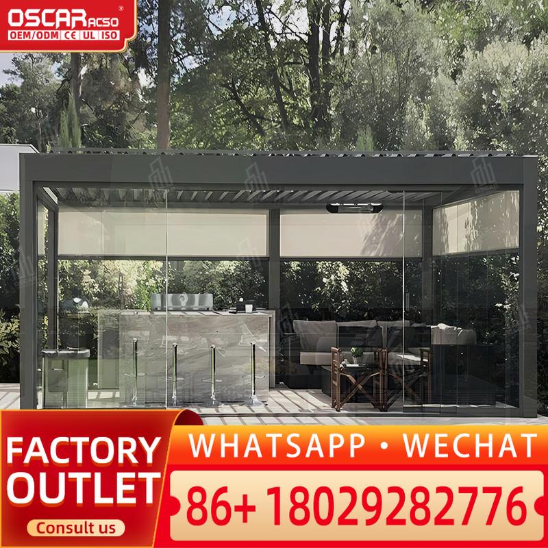 4x3M 3x4M Modern Aluminum Perg - Smart Garden Design recension och pris