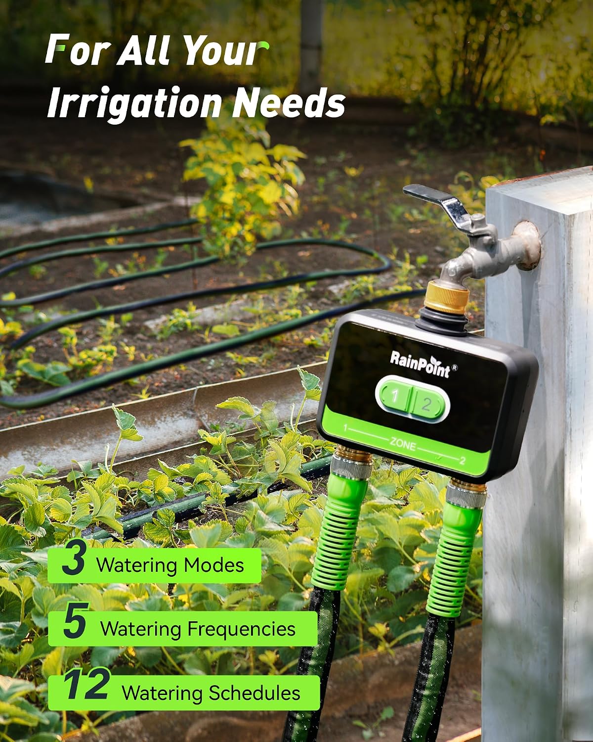 2-Zone Smart WiFi Water Timer  - Smart Garden Usa recension och pris
