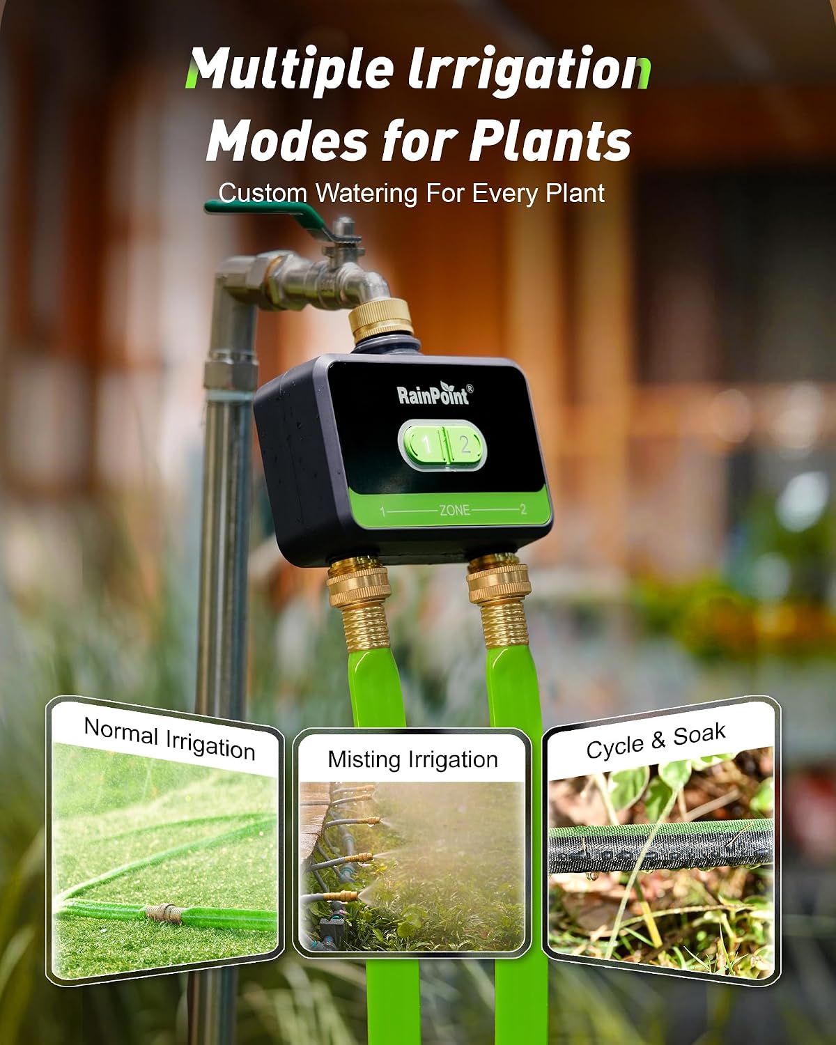 2-Zone Smart WiFi Water Timer  - Smart Garden Usa recension och pris