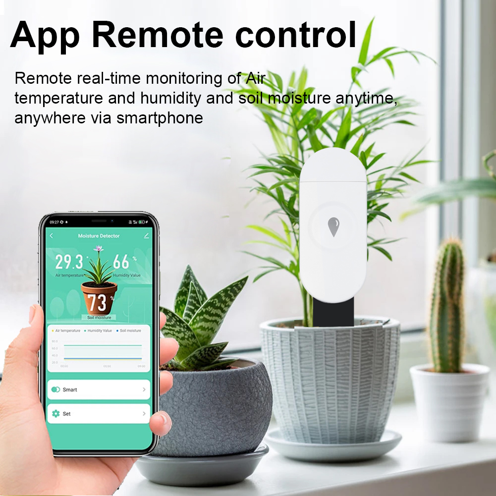 Tuya  Temperature Humidity Moi - Smart Soil Sensor recension och pris