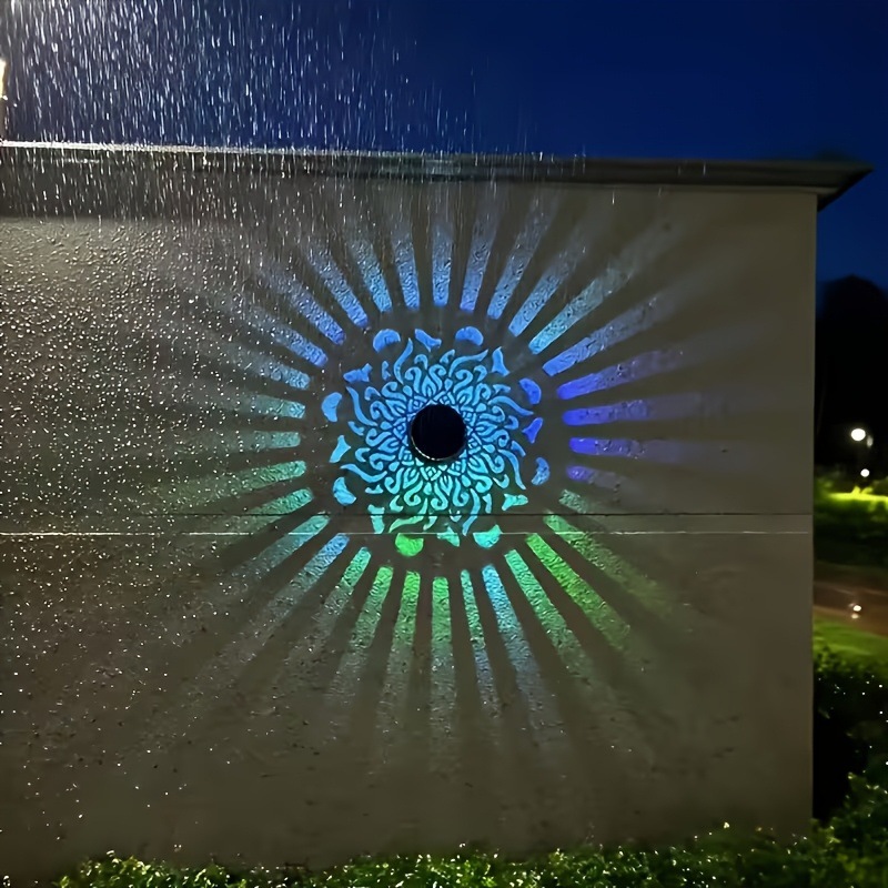 Solar LED Wall Light Mandala P - Smart Garden Lighting System recension och pris