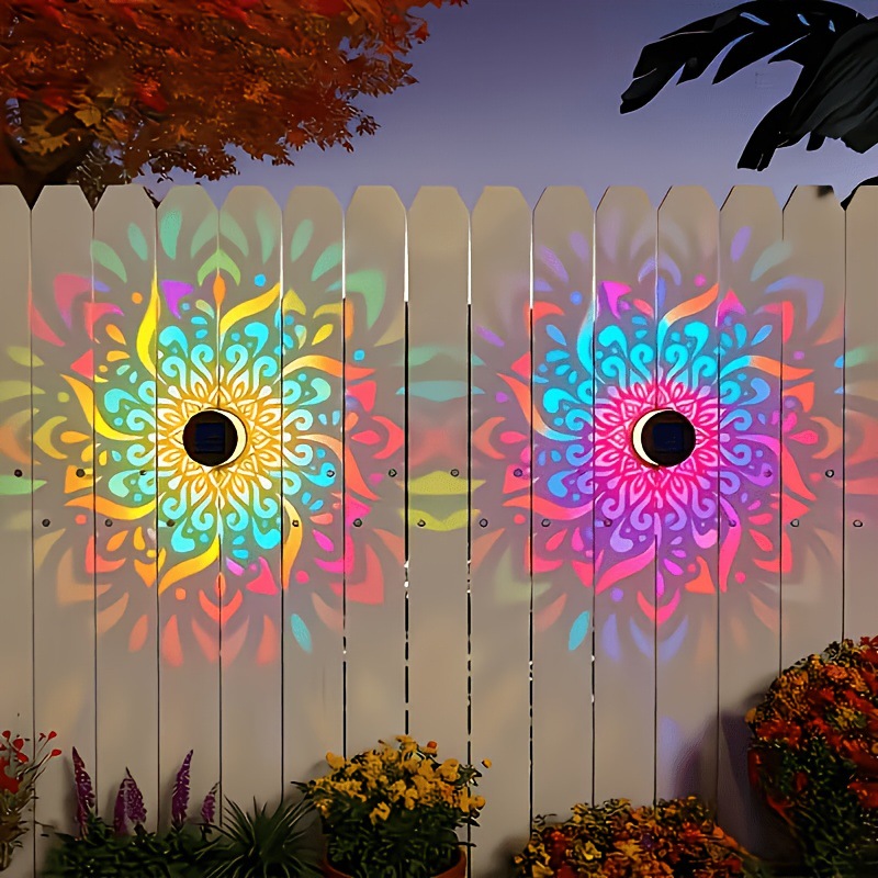 Solar LED Wall Light Mandala P - Smart Garden Lighting System recension och pris