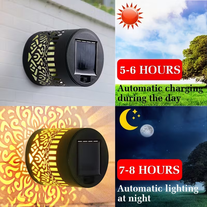 Solar LED Wall Light Mandala P - Smart Garden Lighting System recension och pris