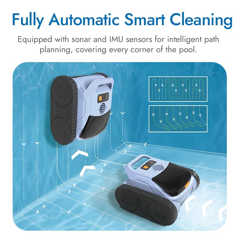 Airo Cordless Robotic Pool Cle - Smart Garden Usa recension och pris